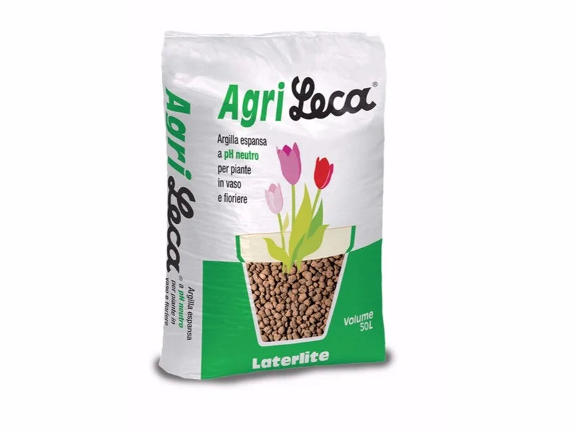 AGRILECA ARGILLA ESPANSA 50 L - Per Idroponica e Drenaggio