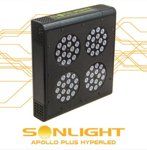 APOLLO PLUS HYPERLED 4 192W Led Coltivazione indoor by SONLIGHT Lampada Sonlight Apollo PLUS Hyperled per coltivazione indoor