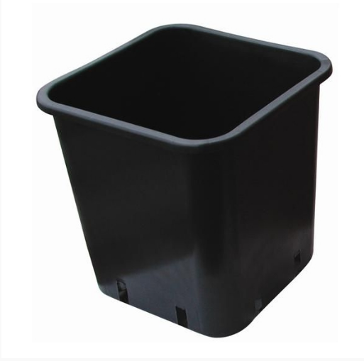 VASO QUADRATO 11 LITRI PER PIANTE - MISURE 22X22X26CM