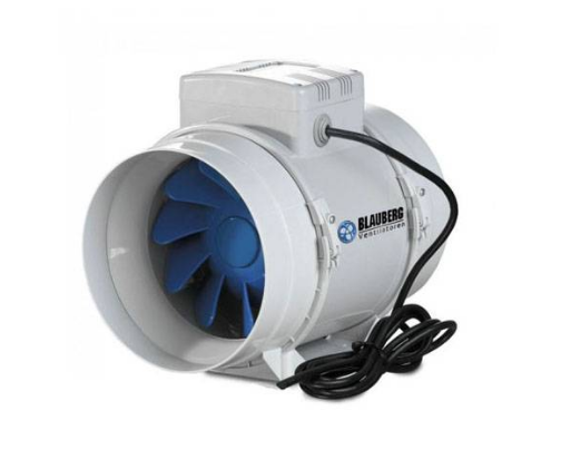 Blauberg Estrattore D'aria Silenzioso Bi-Turbo 12,5cm è il migliore nel controllo di umidità e temperatura nelle Grow Room